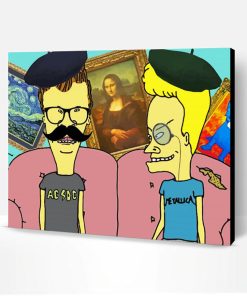 Beavis And Butthead Art Paint By Number