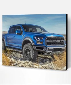 Blue Ford F 150 Paint By Number