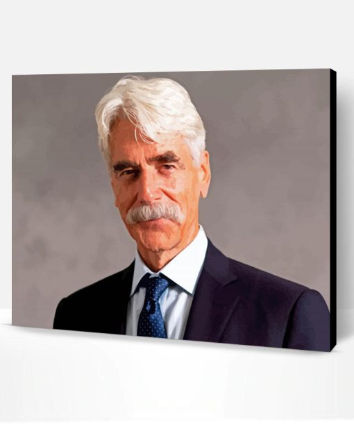 Classy Sam Elliott Paint By Number