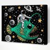 Deep Sea Fish In Space Paint By Number
