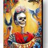 Frida Kahlo Skeleton Paint By Number