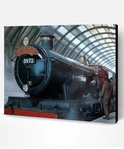 Harry Potter Hogwarts Express Train Paint By Number