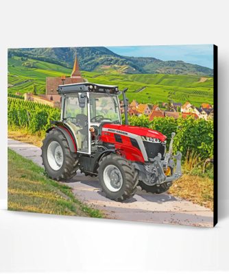 Massey Ferguson Tractor Paint By Number