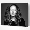 Monochrome Leah Remini Paint By Number