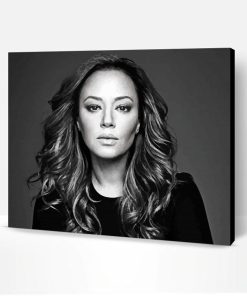 Monochrome Leah Remini Paint By Number