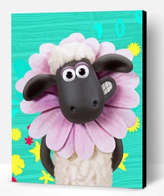 Shaun The Sheep Spring Lamb Paint By Number