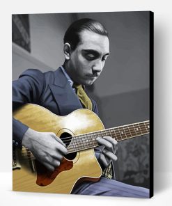 The Guitarist Django Reinhardt Paint By Number