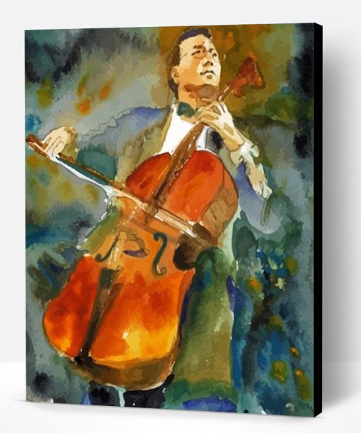 Yo Yo Ma Art Paint By Number