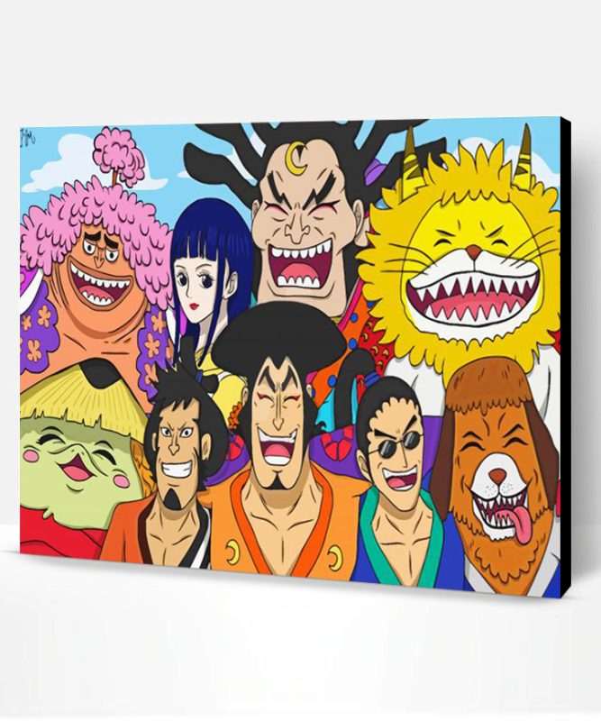 Akazaya One Piece Paint By Number