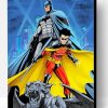 Batman And Robin Paint By Number
