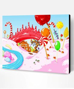 Candy Land Paint By Number