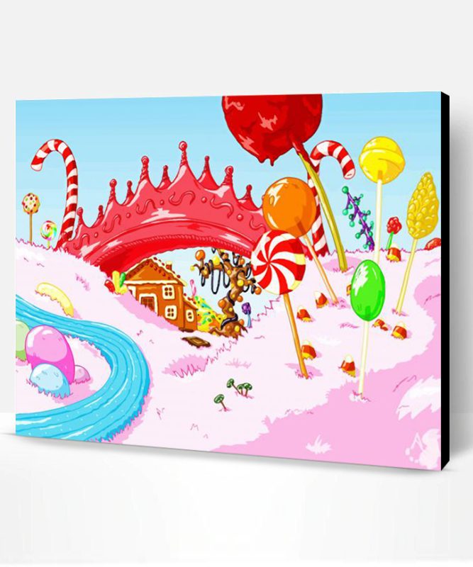 Candy Land Paint By Number