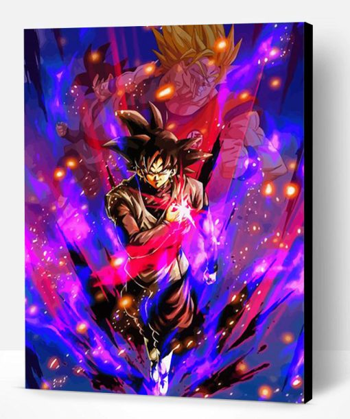 Dragon Ball Z Galaxy Paint By Number