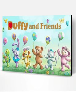 Duffy The Disney Bear Paint By Number