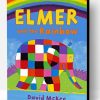 Elmer And The Rainbow Paint By Number