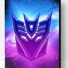 Galaxy Decepticon Paint By Number