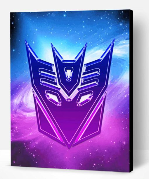 Galaxy Decepticon Paint By Number