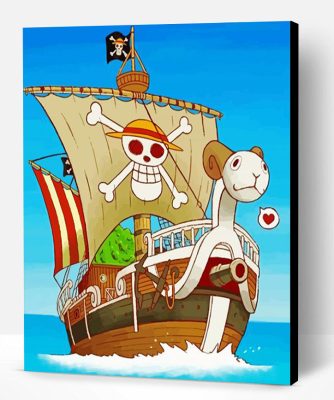 Going Merry One Piece Paint By Number