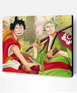 Luffy And Zoro Paint By Number