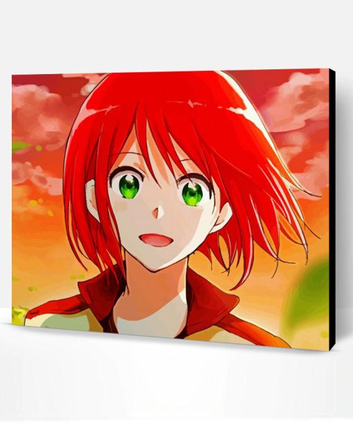 Shirayuki Anime Girl Paint By Number