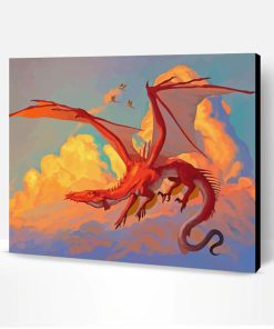 Smaug The Dragon Art Paint By Number