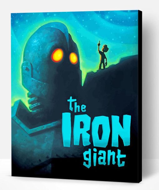 The Iron Giant Poster Paint By Number