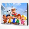 The Peanuts Gang Paint By Number