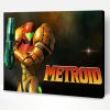 Aesthetic Metroid Illustration Paint By Number