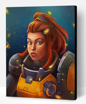 Beautiful Brigitte Paint By Number