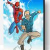 Spiderman And Stan Lee Paint By Number