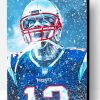 Abstract Tom Brady Paint By Number