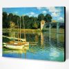 Argenteuil Bridge Claude Monet Paint By Number