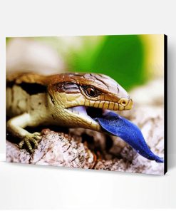Australian Blue Tongued Skink Paint By Number