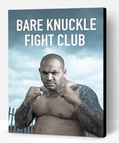 Bare Knuckle Fight Club Poster Paint By Numbers