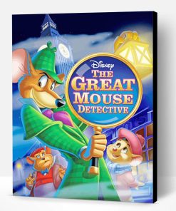 Basil The Great Mouse Detective Paint By Number