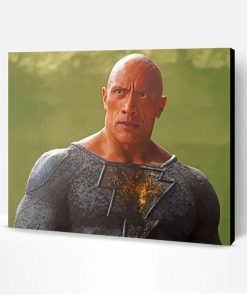 Black Adam Paint By Number