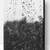 Black And White Rain Paint By Number
