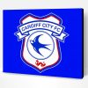 Cardiff City Football Logo Paint By Number