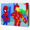 Cartoon Marvel Paint By Number