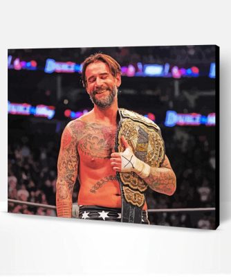 Cm Punk Paint By Number