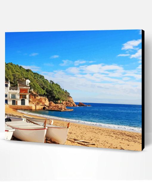 Costa Brava Beach Paint By Number