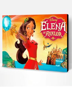 Elena Of Avalor Anime Paint By Number