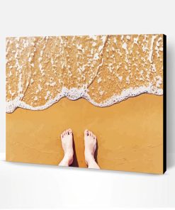 Feet In The Sea Paint By Number