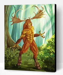 Forest Guardian Paint By Number