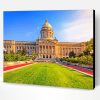 Frankfort Kentucky State Capitol Paint By Number