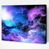 Galaxy Abstract Clouds Paint By Number