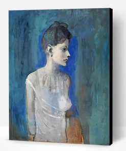 Girl In A Chemise Paint By Number