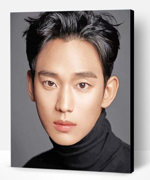 Kim Soo Hyun Korean Actor Paint By Number