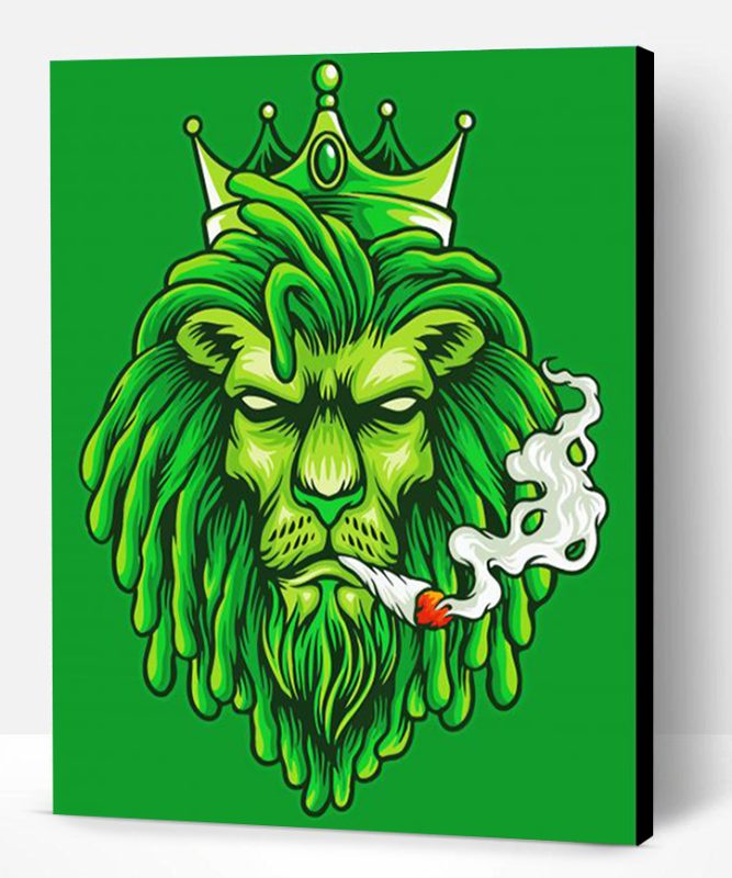 King Of Weed Paint By Number