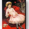 Little Girl In Pink Dress Paint By Number